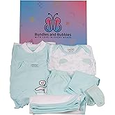 Bundles and Bubbles Newborn Baby Boy Layette Gift Set – 10 Pieces