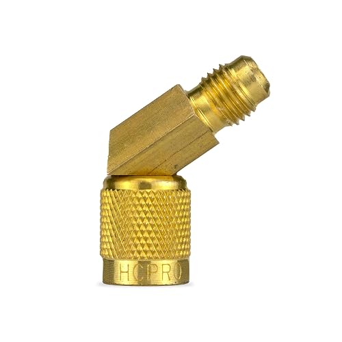 HCPRO 45° Swivel Mini Split Adapter 5/16 to 1/4 for R410A | HVAC AC ...