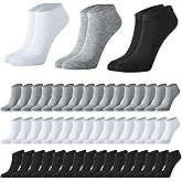 Sophproton 160 Pairs Mens Thin Low Cut Ankle Socks Athletic Moisture Casual Sports Socks Bulk Pack for Homeless Unisex Men Women