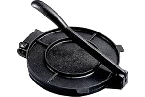 Ymcud 8 Inch Heavy Duty Aluminum Tortilla Press, Versatile Tortilla Maker for Flour and Corn Tortillas