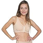 Women Post Surgery Compression Everyday Bras Mastectomy Support Bra with Adjustable Straps