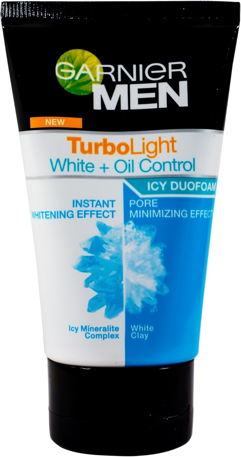 garnier men power white oil control