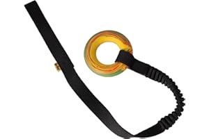 DINGO WALDEMAR RUTKOWSKI Dingo Puller tug Toy for Dog with Bungee Handle for Dog Training, Agility, tug of war 15674