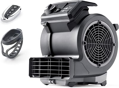 Vacmaster Cardio54 Gym Cooling Fan with Remote Control & 3 Speed Settings