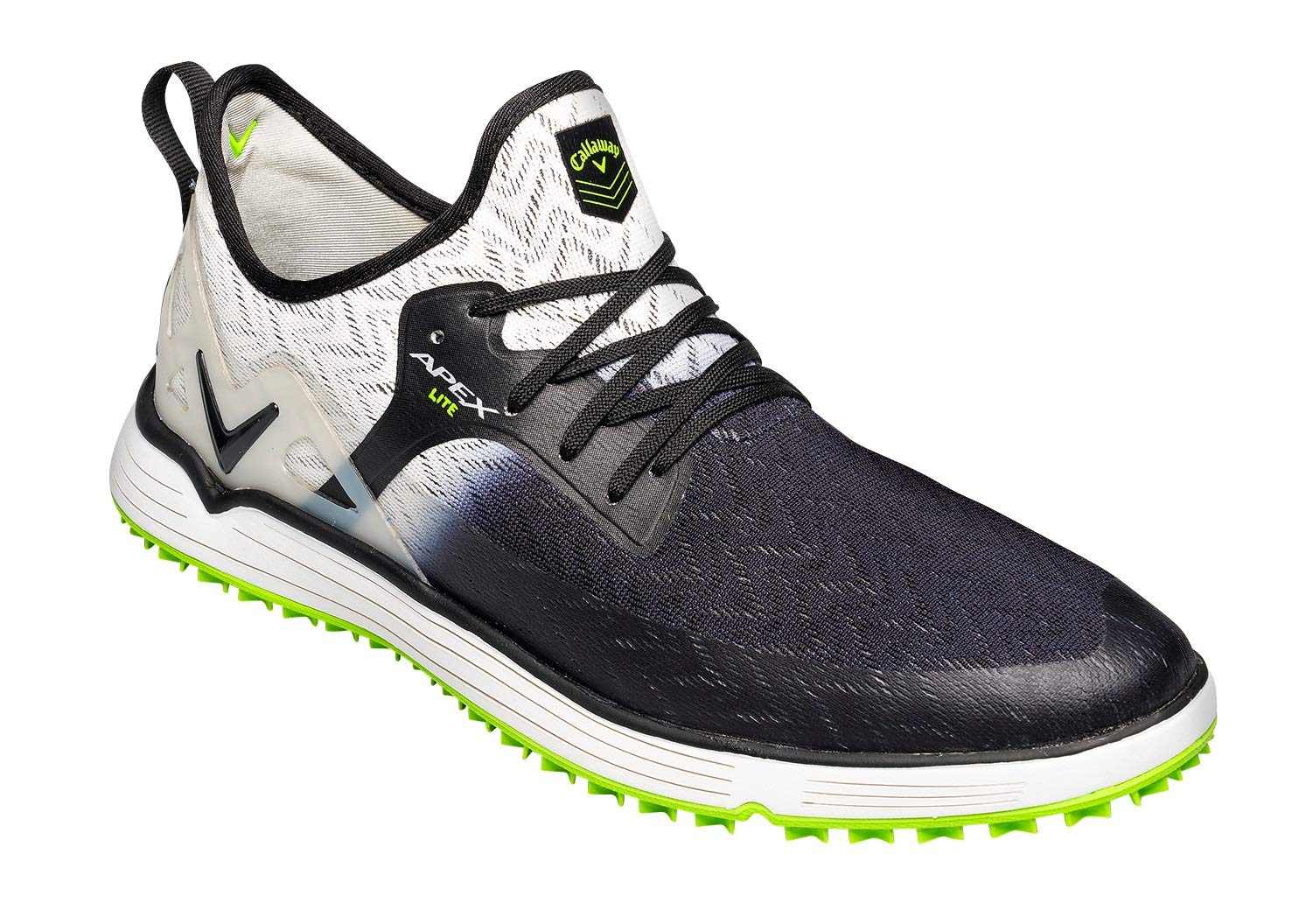 callaway men's apex pro waterproof spikeless golf shoes