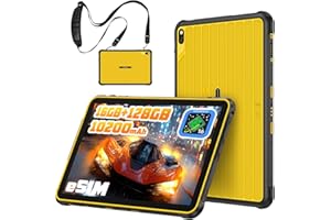 Ulefone RugKing Pad 2 Pro Outdoor Tablet Android 16 OS 10.1" 10200mAh, 4G LTE e-SIM, 48MP Camera 16GB+128GB IP68K Waterproof 
