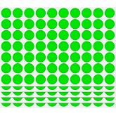 PARLAIM 3/4 Inch Coding Circle Sticker Labels,Pack of 1050 Round Color Code Dot Labels Stickers for Home Office Marking,Organizing(Fluorescent Green)
