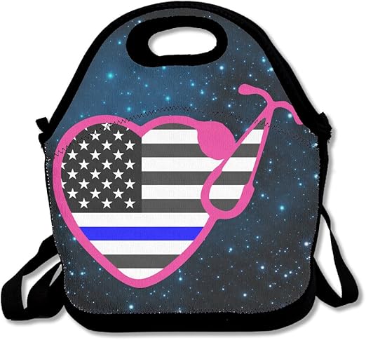 thin blue line lunch box
