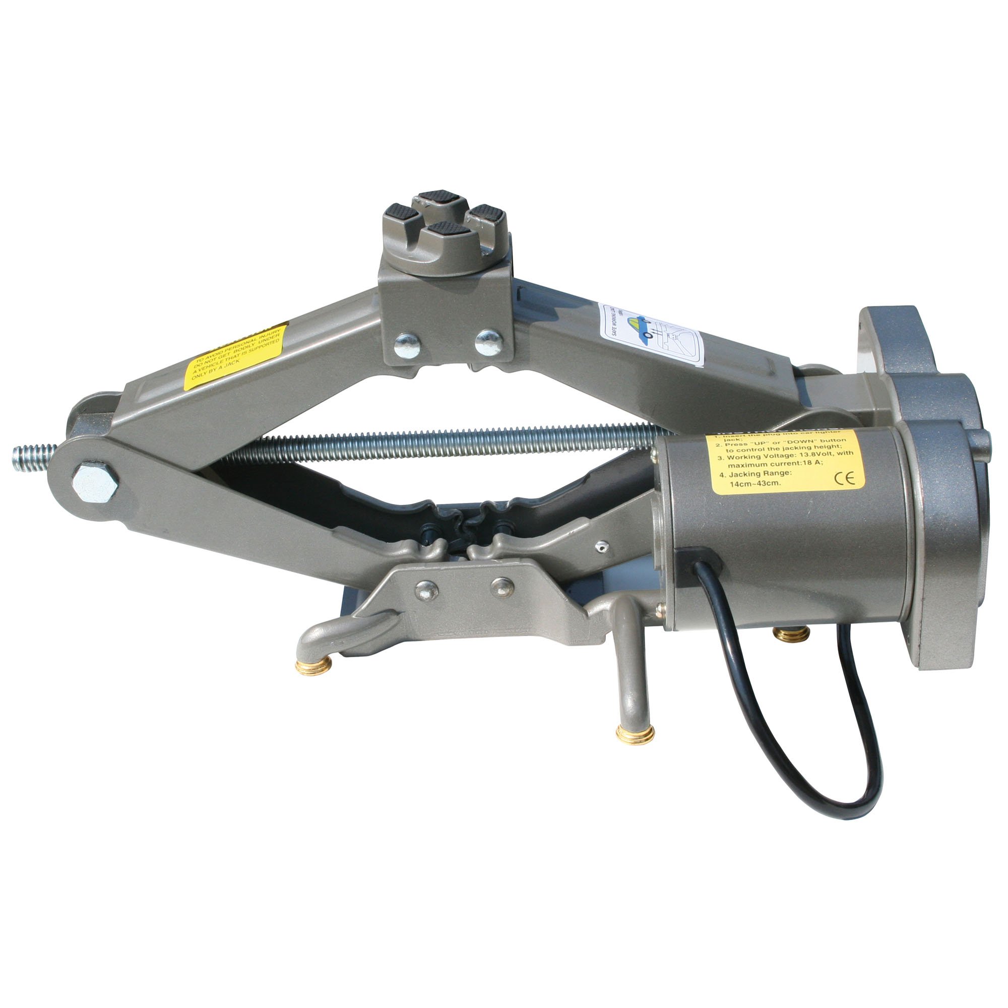 Black Bull Ej212 12 Volt Fully Automatic Electric Car Jack 11