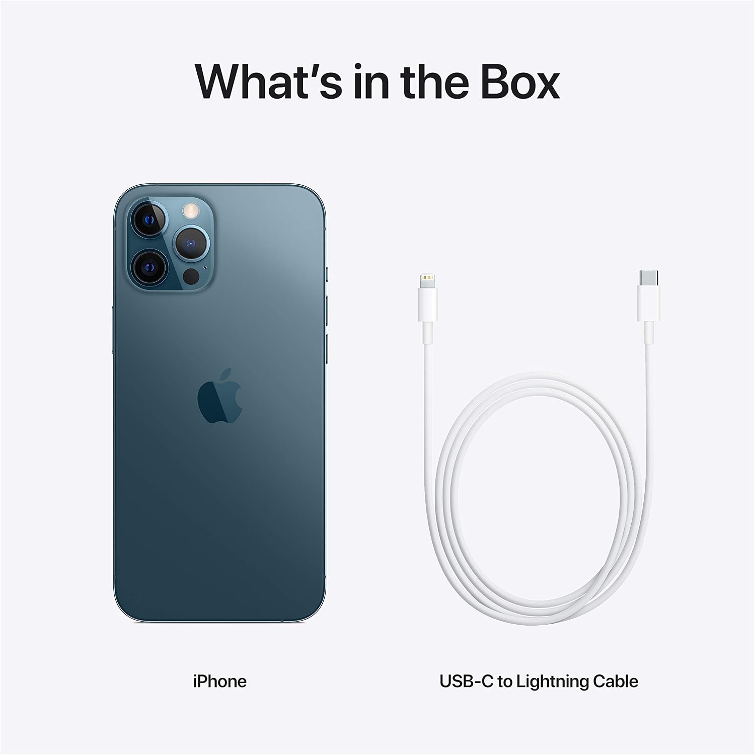 New Apple Iphone 12 Pro Max 128gb Pacific Blue Amazon Co Uk