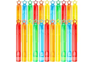TOY Life 32 Bubble Party Favors for Kids 4-8 Bubble Maker Kids Goodie Bags Stuffer Bulk Prizes Assortment for Kids Bubbles Wand Wedding Fiesta Birthday Bulk Easter Basket Stuffers for Kids