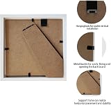 sunmeg 2Pcs 3D Shadow Box 5x5 Wooden Deep Box Frame for Medal Photos Crafts view 3