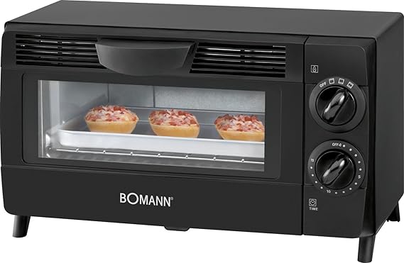 Bomann MB 2245 CB Horno de sobremesa, 800 W, 8 litros, Negro ...