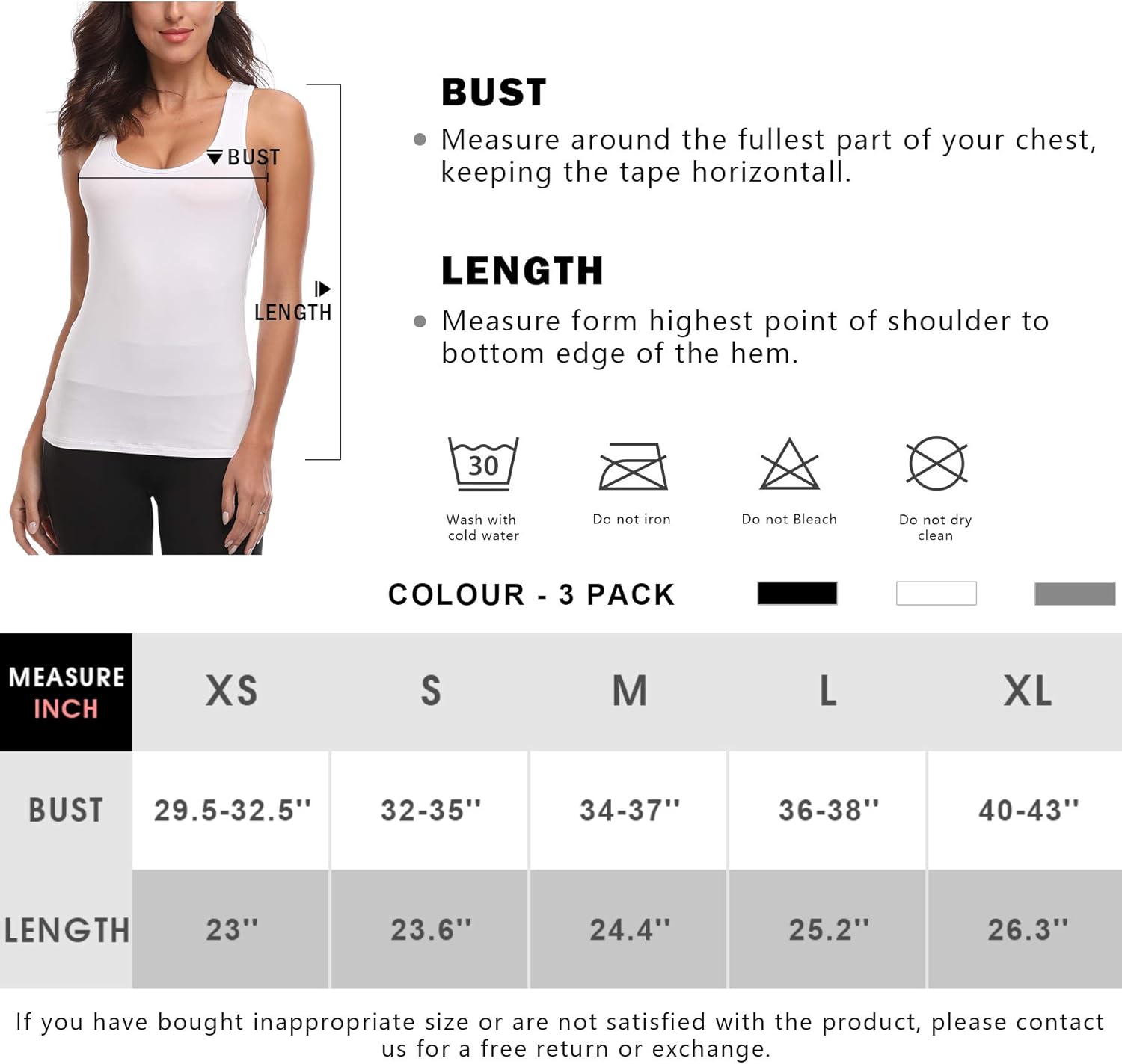 TELALEO Tank Tops for Women, Workout Athletic Racerback Tank Tops for Basic Activewear, Sleeveless Dry Fit Shirts 1-5 Pack: Clothing