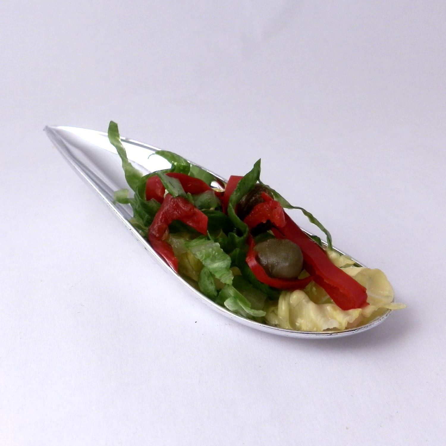 Silver Canape Spoon Pack of 50 Amazon.co.uk Kitchen & Home