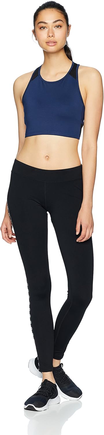 Starter Women's Medium Impact Longline Sports Bra with Cups and Built-in Bra,  Exclusive: Clothing