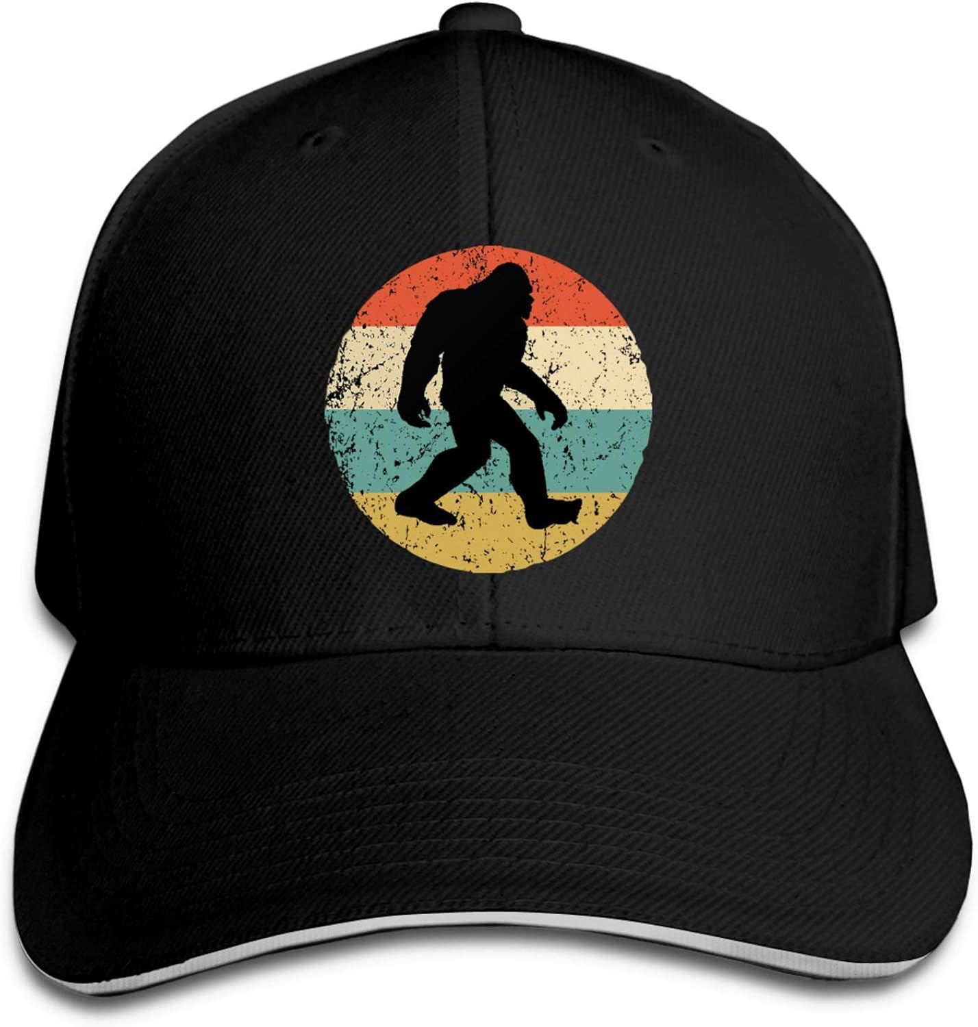 63251vdgxdg Bigfoot Vintage Sasquatch Men's Casquette Retro Baseball