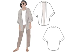 Style Arc Sewing Pattern - Besharl Jacket (Sizes 18-30)