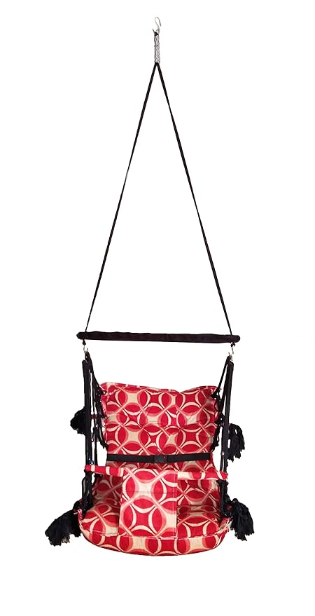 Porwal HSK-2017-RedCream Hammock (Red and Cream)