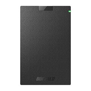 【クリックで詳細表示】BUFFALO ポータブルSSD 日本製 PS4(メーカー動作確認済) USB3.1(Gen1) 対応 1TB SSD-PG1.0U3-B/NL 耐衝撃・コネクター保護機構