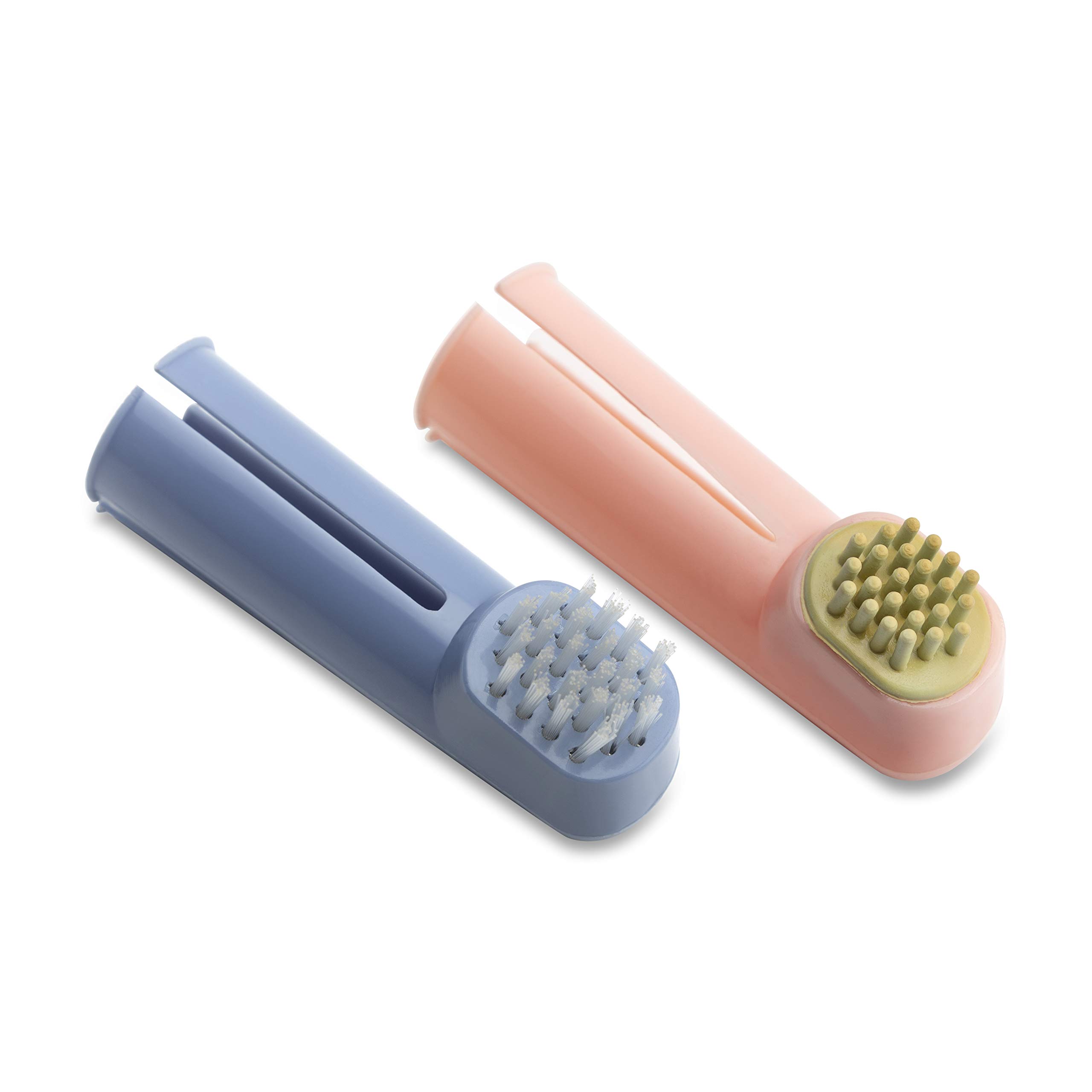 Mikki Dog, Puppy, Cat, Kitten Oral Hygiene Kit, Finger Toothbrush for Cleaning Teeth- 2 Pack