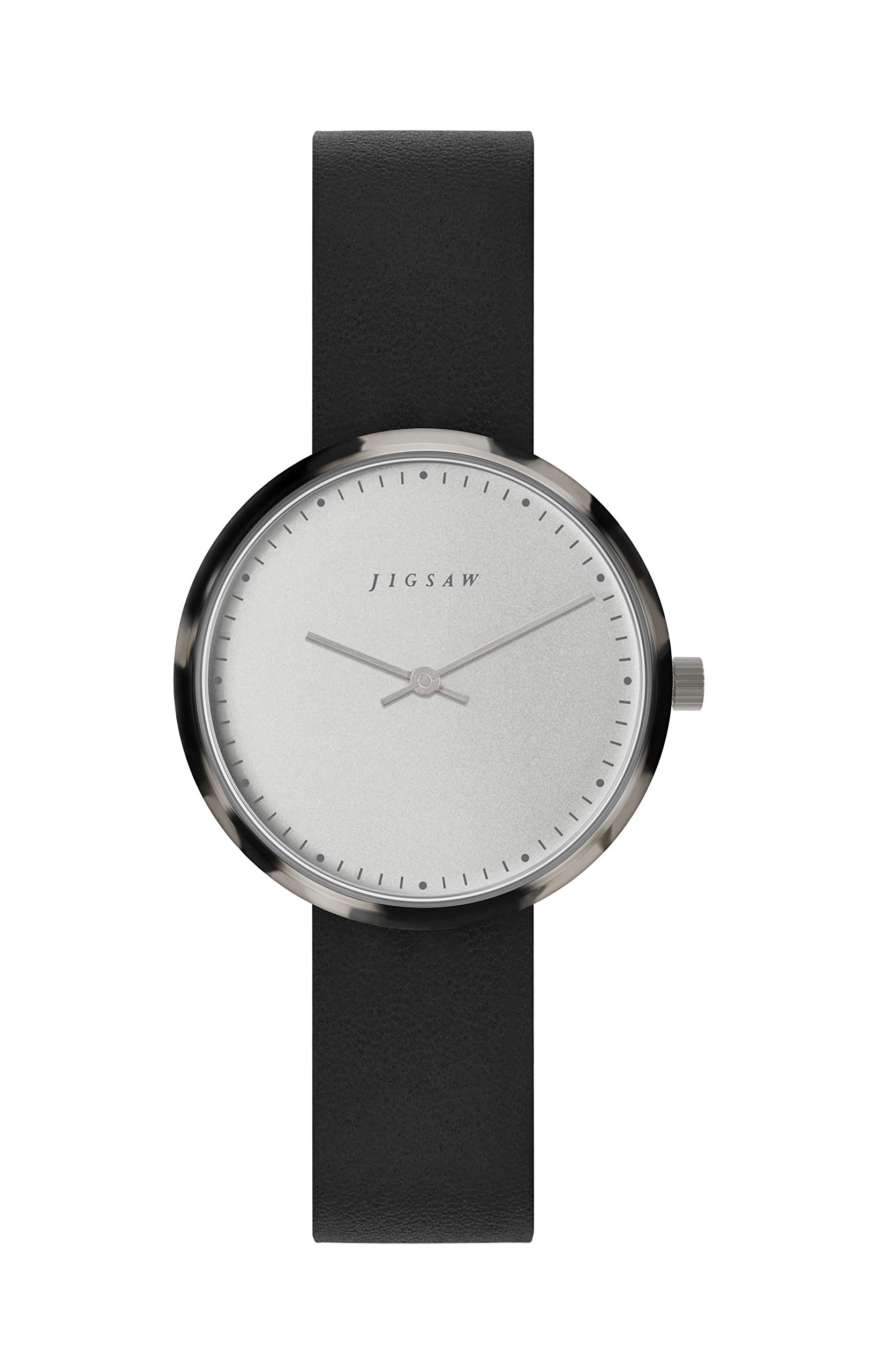 Jigsaw Womens Analogue Classic Quartz Watch with Leather Strap JG2029