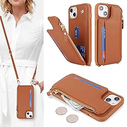 Cavor for iPhone 14 Plus Wallet Case with Card