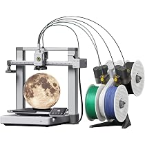 Bambu Lab A1 Combo + LED Lamp Kit, Multi-Color 3D Printing (With