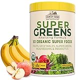 Country Farms Organic Super Greens Apple Banana