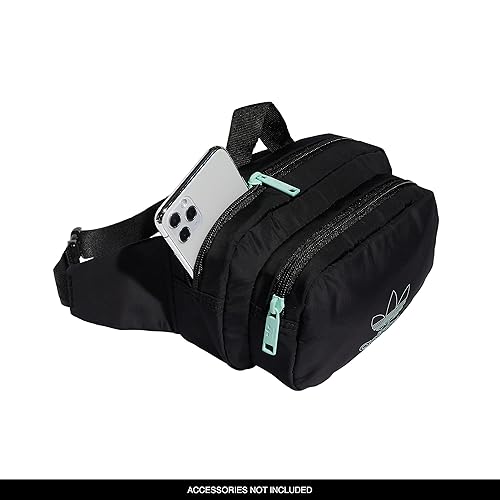 adidas Originals Sport Waist Pack/Travel and Festival Bag, Black