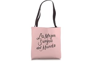IN LAW GIFTS MERCH STORE La Mejor Suegra Del Mundo Spanish Mother In Law Gifts Tote Bag