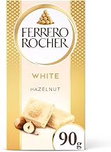 Ferrero Rocher White Hazelnut Chocolate Bar 90g Premium Gifting Treat