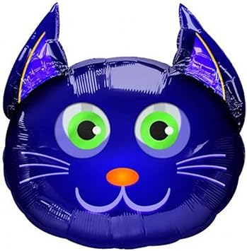 Party Showroom Tete De Chat Ballon En Aluminium Supershape Amazon Fr Jeux Et Jouets