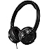 AmazonBasics Lightweight On-Ear Headphones - Black