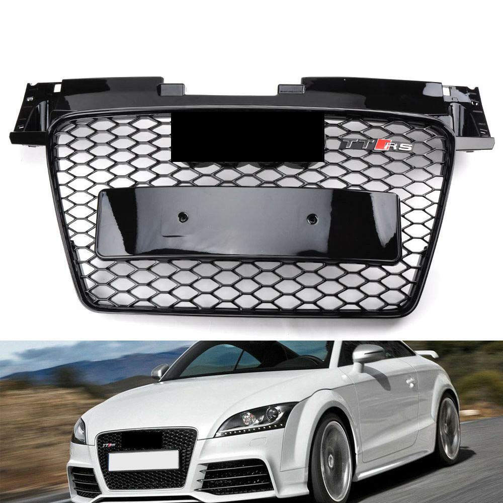 Pieces Detachees Auto Fidgetgear Grille De Grille En Maille Pour Audi Tt 8j Motif Nid Dabeille Noir Auto Et Moto Myfinewedding Co Za
