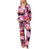 BedHead PJs Women's X Trina Turk Long Sleeve Classic Stretch Jersey Pj Set
