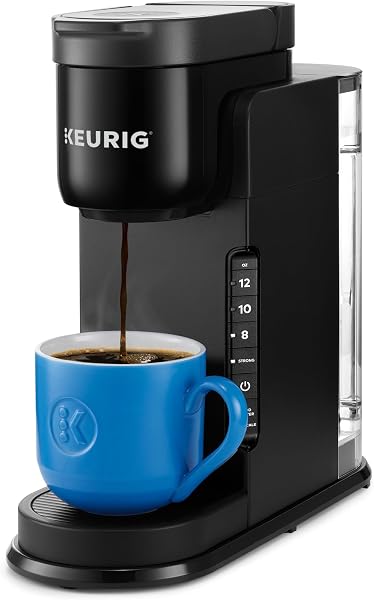 Keurig K-Express Single Serve K-Cup Pod Coffee Maker, 3 Brew Sizes, Strong Button Feature, 42oz Removable Reservoir, Black |