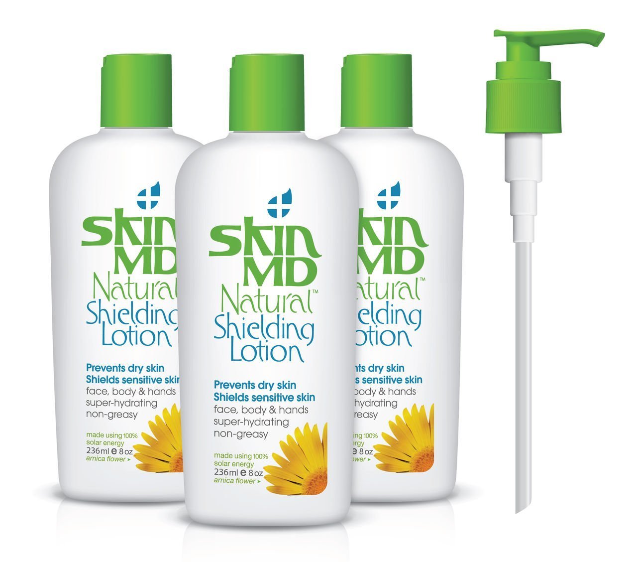 Amazon Com Skin Md Natural Shielding Lotion For Face Body And Hands Helps With Eczema And Psoriasis F6 8 Oz Beauty
