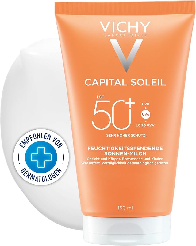 Capital Soleil Sonnenschutz-Milch, Gesicht & Körper, LSF 50+