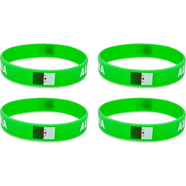 4 Pcs Guatemala Flag Silicone Bracelets - Patriotic Rubber Wristbands For National Pride & Events
