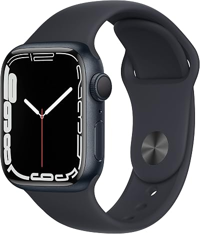 Apple Watch Series 7 GPS 41mm Midnight Aluminium Case Midnight Sport Band