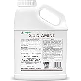 ALLIGARE 2,4-D Amine Weed Killer Concentrate - Post-Emergent Herbicide to Control Pigweed, Thistle &amp; More - 47.2% Active Ingredient - for Lawns, Pastures, Aquatic Sites &amp; Crops - 1 Gallon
