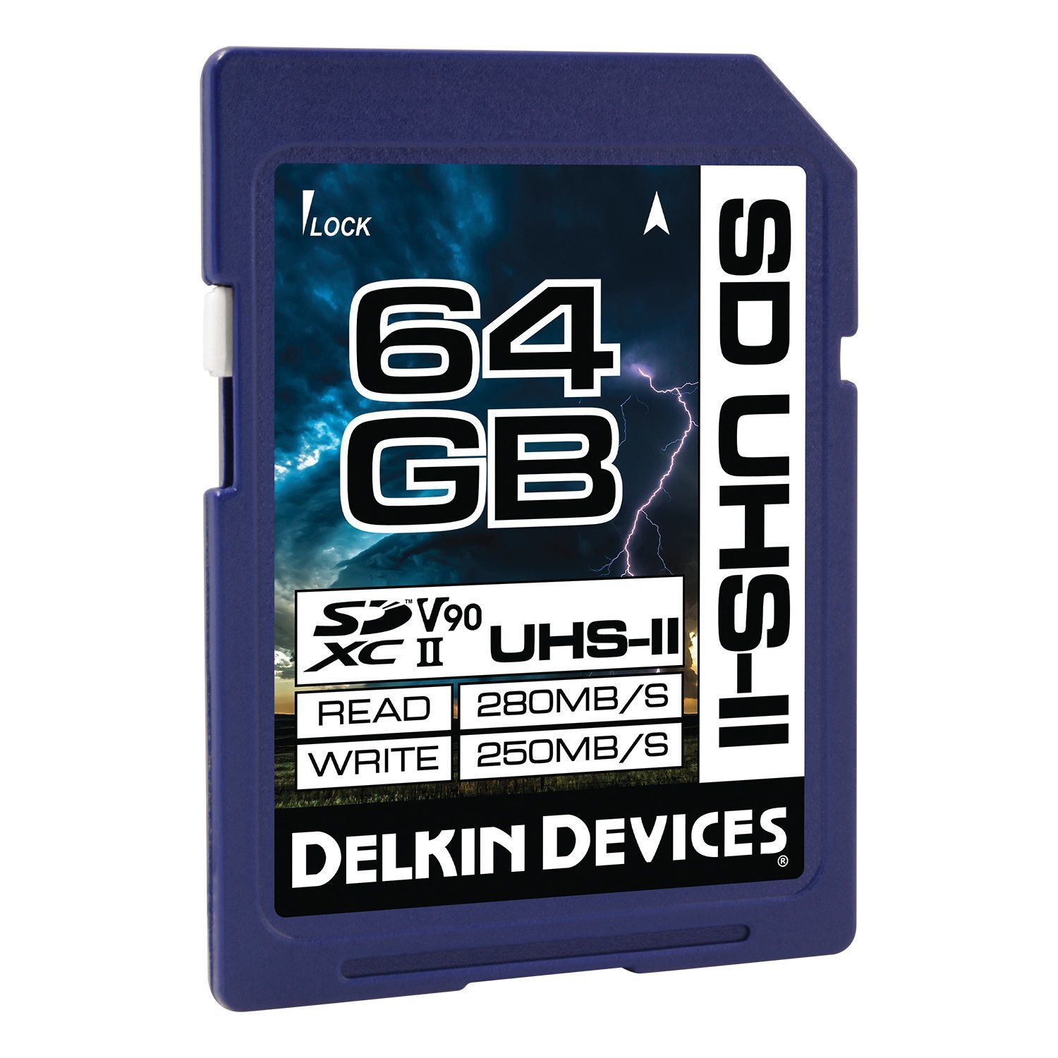 64gb Delkin 64gb Cinema Sdxc Uhs Ii U3 V90 Memory Card Ddsduhs264gb Amazon In Electronics