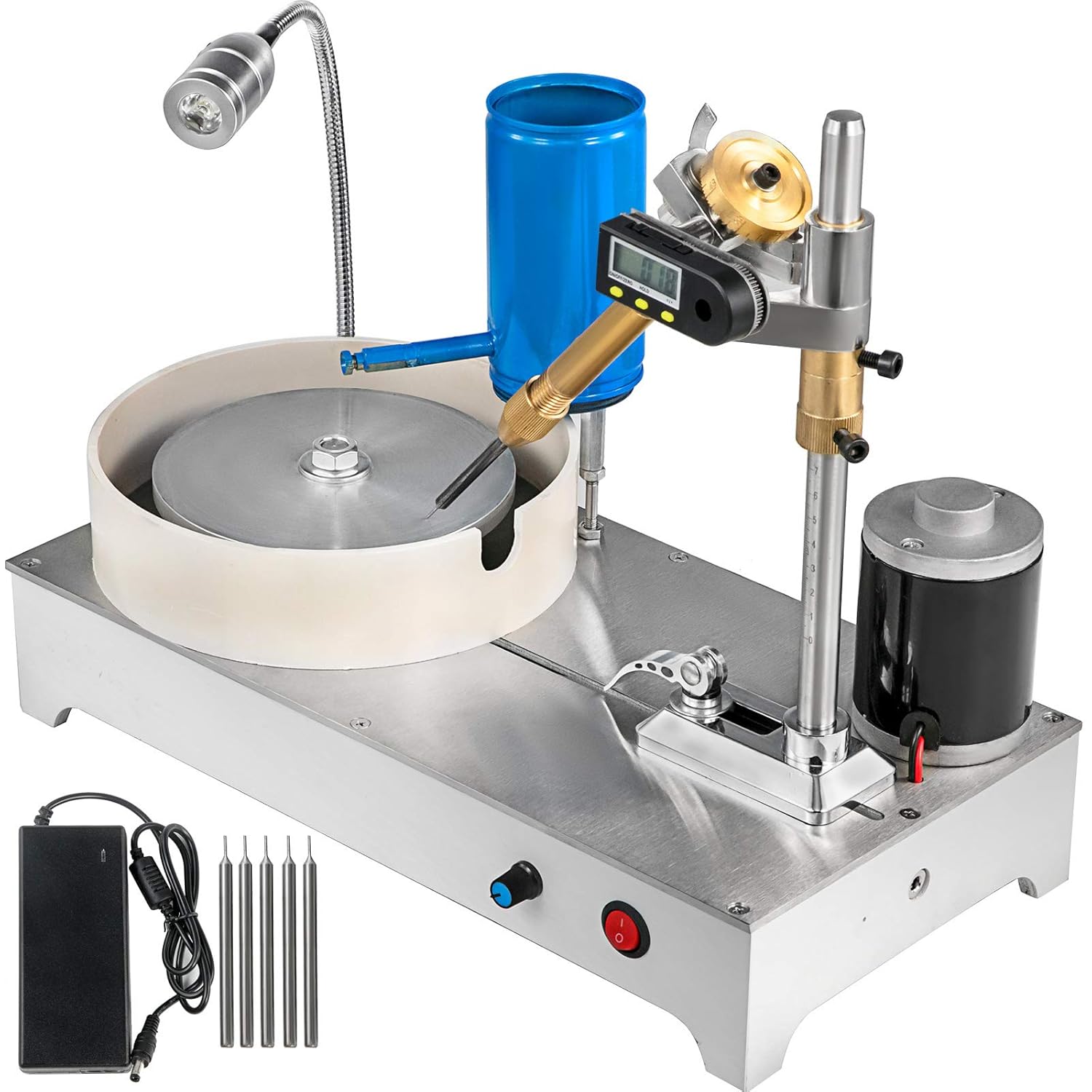 VEVOR Gem Faceting Machine 1800RPM Rock Polisher Lapidary Equipment