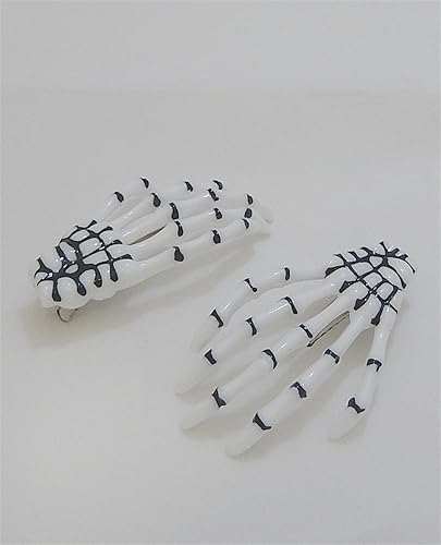 Amazon ヘア アクセサリー スカル ハンド ヘアピン 男 女 兼用 2個 ピン コーム 通販