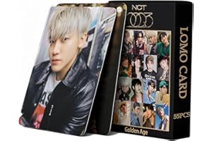 PYAJUU Kpop Photocards Nct Photocards Nct 2023 Golden Age Lomo Cards Nct Fan Merch Gift for Fans 55pcs Nct Collection Card