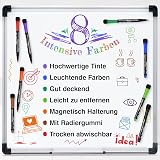 ANYUKE Whiteboard Pens 8 Colours Magnetic Erasable Dry Wipe Fine Tip view 3