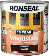 Ronseal 10 Year Woodstain Walnut 2.5L view 5