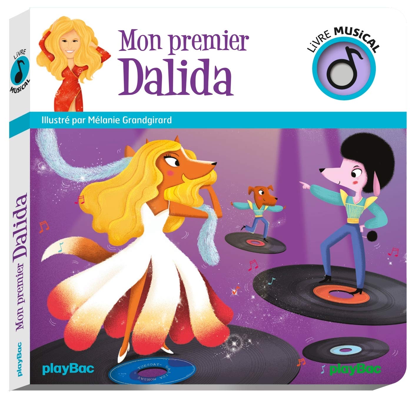 Livre Musical Mon Premier Dalida Grandgirard Melanie Amazon Fr Livres