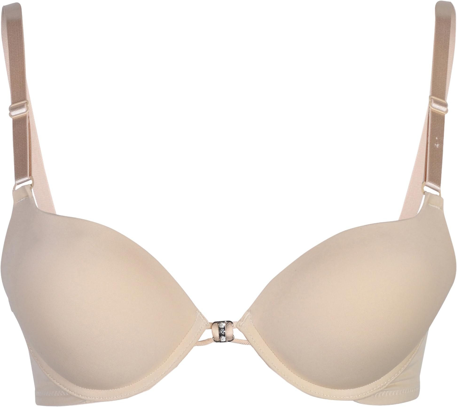 Womens Seamless 2 Cup Sizes Bigger Padded Push Up Bras - Single Pack